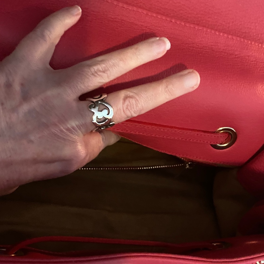Jimmy Choo Rosalie Satchel Berry Pink - Picture 10 of 12